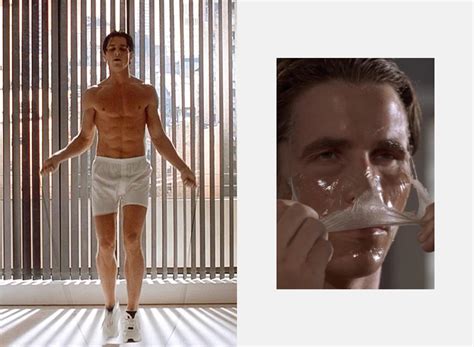 patrick bateman naked